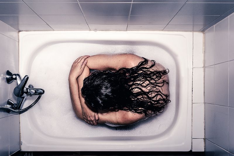 Fotografia tipo boton. Fotografía perteneciente al proyecto fotográfico Olvidadas