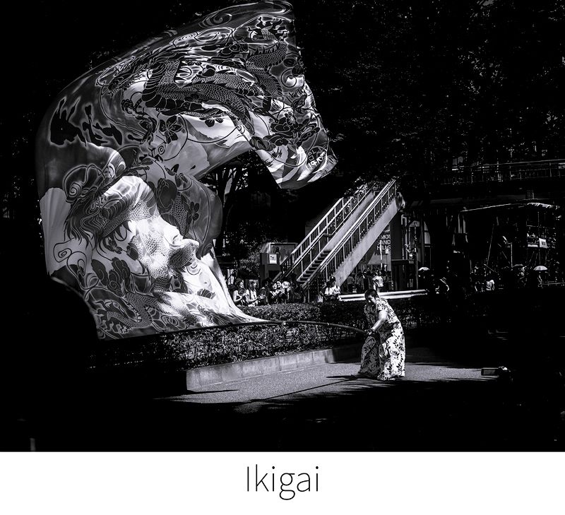 Fotografía que tiene función de botón. Fotografía tomada en Tokyo, Japon. Fotografía perteneciente al proyecto fotográfico Ikigai.